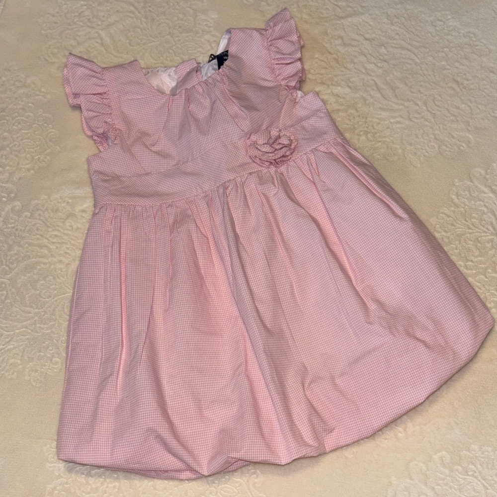 CHAP GIRLS RUFFLED DRESS